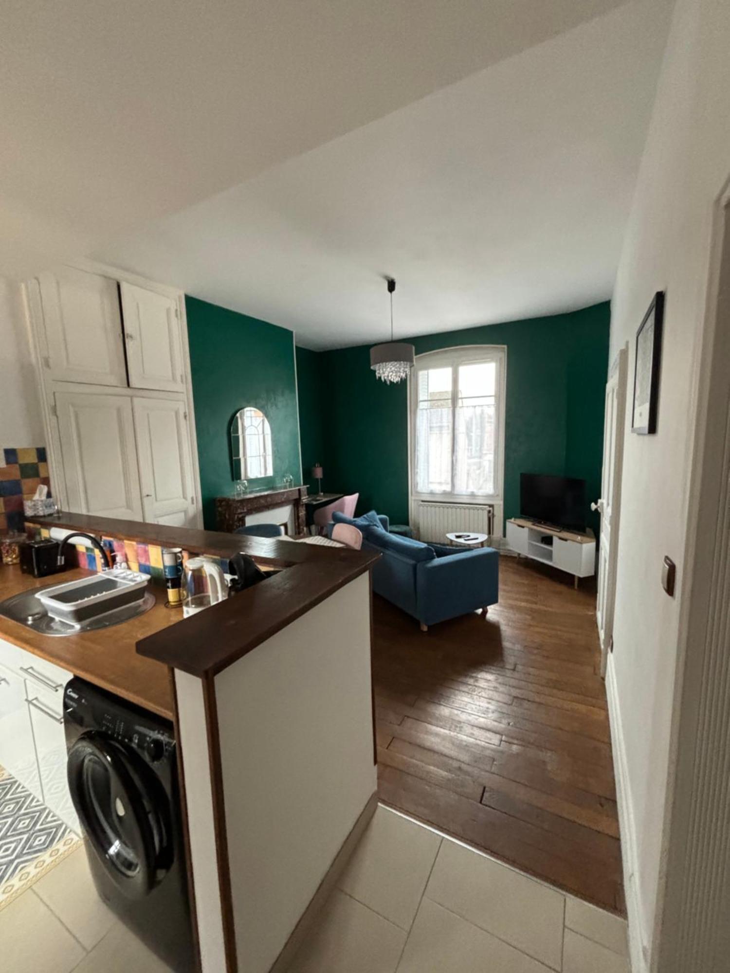 T3 Moulins Avec Garage Proche Gare Apartment Exterior foto
