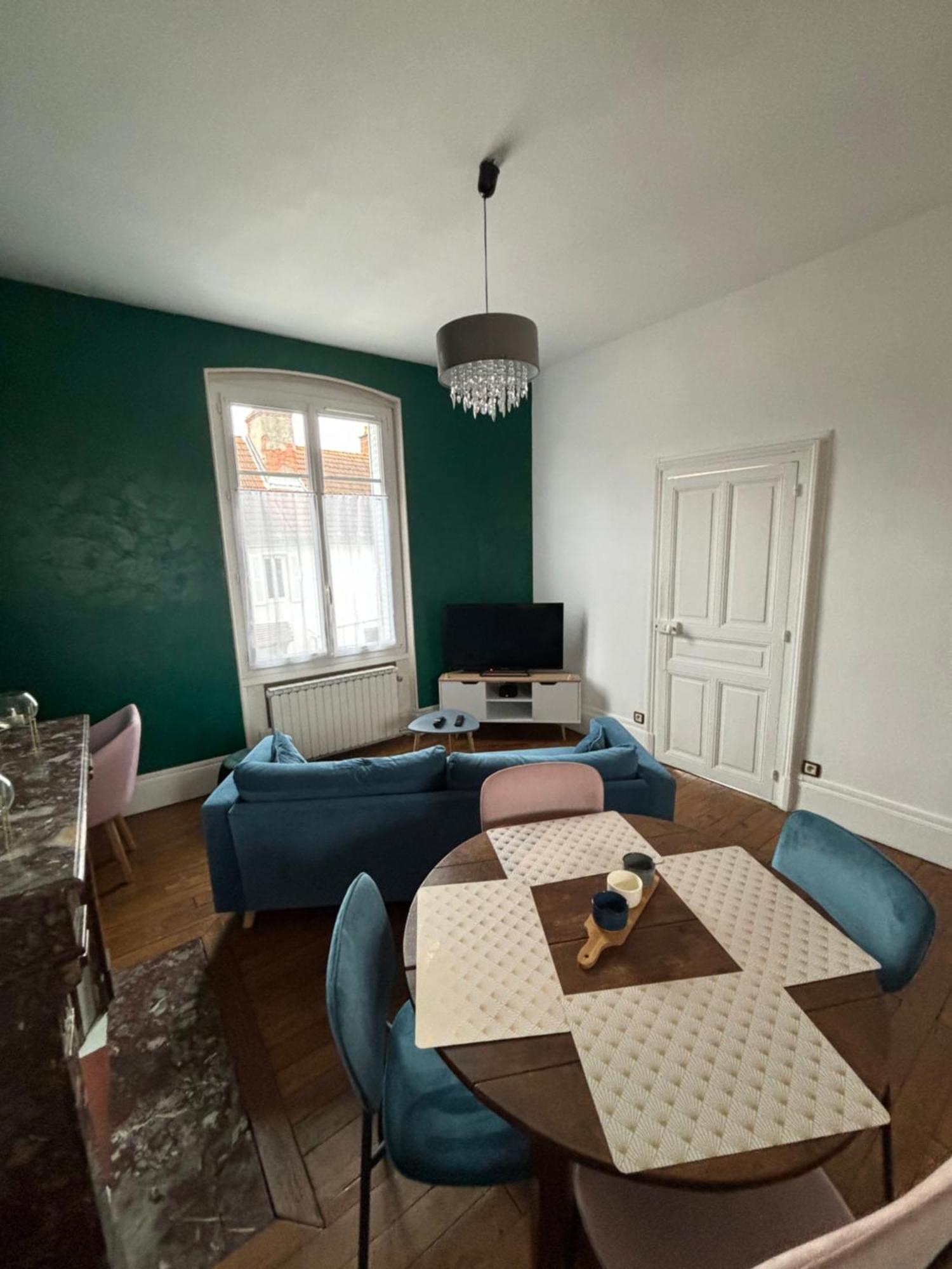 T3 Moulins Avec Garage Proche Gare Apartment Exterior foto