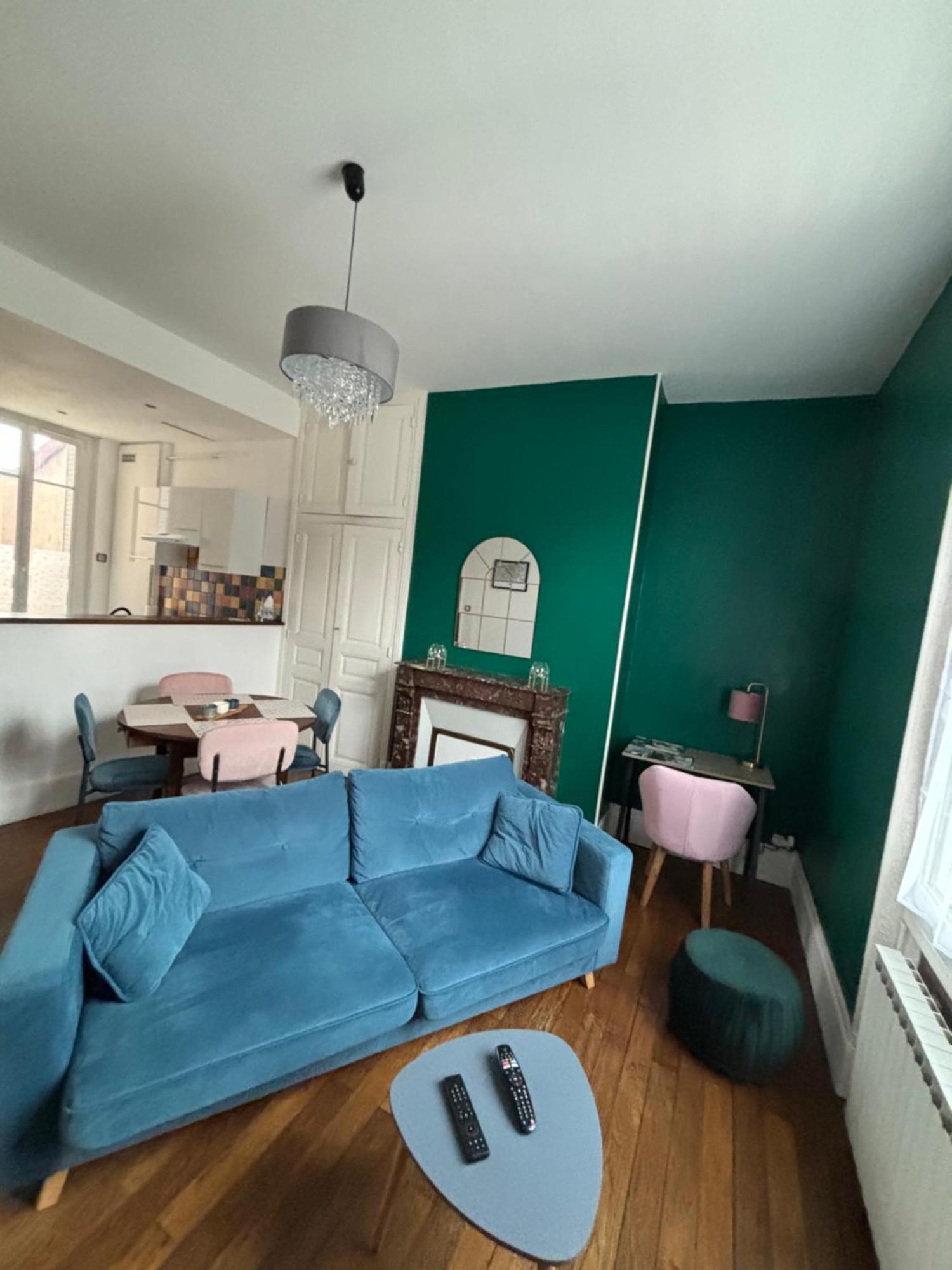 T3 Moulins Avec Garage Proche Gare Apartment Exterior foto