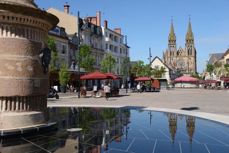 T3 Moulins Avec Garage Proche Gare Apartment Exterior foto